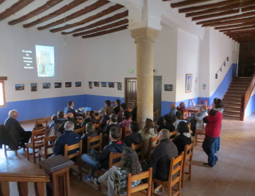 Actividades en Huesa del Común el 2 de marzo de 2019, sobre castillos y actividades medievales